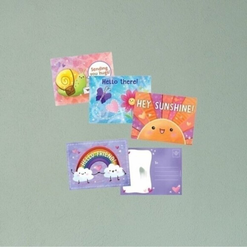 Cute Hearts Postcards 12 Pack - Picture 2 of 2